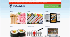 Desktop Screenshot of poslat.cz